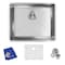 Elkay 18.5 in W x 22.5 in L x 9 in H, Stainless Steel ECTRU21179TC - alternate 1